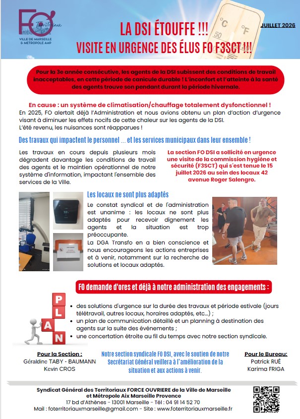 LA DSI ETOUFFE !